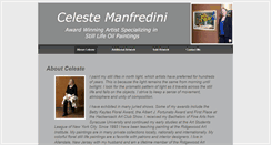 Desktop Screenshot of celestemanfredini.com